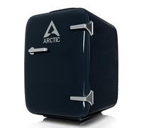 ARCTIC Fridge - Mini-réfrigérateur 4L pour boissons & cosmétiques, avec fonction refroidissement & chauffage, 12 V DC & 220 V AC, idéal pour voiture, bureau, camping & voyages, prise UE - Bleu
