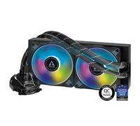 ARCTIC Liquid Freezer II 240 A-RGB - Watercooling, Refroidisseur à eau pour processeur AIO Multi-compatible avec A-RGB, Pompe Efficace contrôlée par PWM, 200-1800 rpm, Compatible avec LGA1700