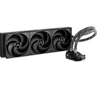 Arctic Liquid Freezer II - 420 - Refroidisseur d'eau multi-compatible pour processeur tout-en-un - refroidisseur de liquide tout-en-un - 14 cm - 72,8 cfm - noir
