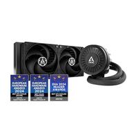 ARCTIC Liquid Freezer III 240 - PC à refroidissement par eau, refroidisseur d’eau tout-en-un pour processeur AIO, Compatible Intel LGA1851/1700 et AMD AM5/4, Pompe à commande PWM efficace - Noir