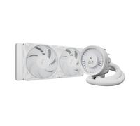 ARCTIC Liquid Freezer III Pro 240 A-RGB (blanc) - Refroidisseur CPU AIO, 2 x 120 mm refroidissement à eau, radiateur 38 mm, pompe PWM, ventilateur VRM, AMD AM5/AM4, Intel LGA1851/1700 Cadre de contact