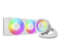 ARCTIC Liquid Freezer III Pro 240 A-RGB (blanc) - Refroidisseur CPU AIO, 2 x 120 mm refroidissement à eau, radiateur 38 mm, pompe PWM, ventilateur VRM, AMD AM5/AM4, Intel LGA1851/1700 Cadre de contact