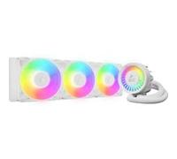 ARCTIC Liquid Freezer III Pro 360 A-RGB (blanc) - Refroidisseur CPU AIO, 3 x 120 mm refroidissement à eau, radiateur 38 mm, pompe PWM, ventilateur VRM, AMD AM5/AM4, Intel LGA1851/1700 Cadre de contact