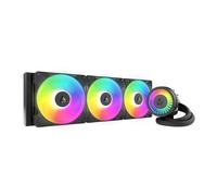 ARCTIC Liquid Freezer III Pro 420 A-RGB (noir) - Refroidisseur CPU AIO, 3 x 140 mm refroidissement à eau, radiateur 38 mm, pompe PWM, ventilateur VRM, AMD AM5/AM4, Intel LGA1851/1700 Cadre de contact
