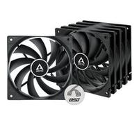 Lot de 5 Ventilateurs de boitier Arctic F12 PST - 12cm (Noir)