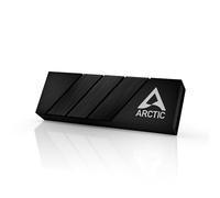 ARCTIC M2 Pro - Dissipateur thermique pour M.2 2280 SSD, avec ventilateurs ARCTIC TP-3, compatible avec PC & PS5, pour SSD simples et doubles faces - Noir