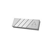 ARCTIC M2 Pro Silver - Dissipateur Thermique M.2 NVMe SSD Aluminium Argent 24.2x73x10.5mm - Compatible M.2 2280 - Inclut Pad Thermique