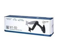 Arctic Cooling Support mural pour moniteur W1-3D – Bras à levage gaz, 43″/49″, jusqu'à 8 kg