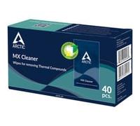 Arctic Cooling Chiffons MX Cleaner – Enlève pâte thermique – 40 pièces, 11,5x11,5 cm, noir