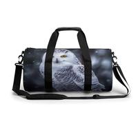 Arctic Owl Sac de sport léger pour homme et femme Blanc 45 cm/22,9 cm/22,9 cm, blanc, 17.7in/9in/9in