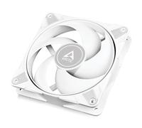 ARCTIC P12 Max - Ventilateur PC, Ventilateur de boîtier 120 mm haute performance, Régulation PWM 200-3300 rpm, Optimisé pour la pression statique, Mode 0dB - Blanc