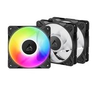 ARCTIC Ventilateur P12 Pro A-RGB LN - Lot de 3 - 120 mm PWM 450-2000 rpm 5V ARGB Noir