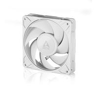 ARCTIC P12 Pro PST (White) - Ventilateur Puissant et Haut de Gamme, Ventilateur PWM 120 mm avec Câble Répartiteur en Y, 600-3000 rpm, 0 rpm <5% PWM, Palier à Douille Hydrodynamique, 4 Broches - Blanc
