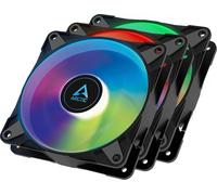Ventilateur PC - ARCTIC - P12 PWM PST ARGB Noir (PACK 3) (ACFAN00232A)