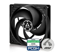 ARCTIC P12 PWM PST - Ventilateur PC, 120 mm, Ventilateur Boitier Silencieux, Refroidisseur pour Unité Centrale, Pression Statique Élevée, 200-1800 RPM (0 RPM <5%) - Noir