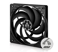 ARCTIC P12 Slim PWM PST - Ventilateur PC, 120 mm, Ventilateur Boitier Silencieux, Refroidisseur pour Unité Centrale, Pression Statique Élevée, Fonction de Partage PST, 300-2100 rpm - Noir