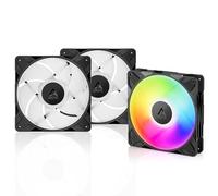 Lot de 3 Ventilateurs de boitier Arctic P14 Pro RGB - 14cm (Noir)