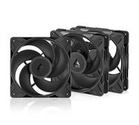 ARCTIC P14 Pro Reverse - 3 Pack - 140 mm Ventilateur Premium avec flux d'air inversé, Ventilateur PWM avec répartiteur de câble en Y, 400-2650 rpm, 0 rpm <5% PWM, FDB, 4-Pin - Noir