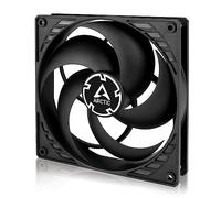 ARCTIC P14 PWM PST CO - Ventilateur PC, 140 mm, Ventilateur Boitier Silencieux, Refroidisseur pour UC, Pression Statique Élevée, Double Roulement à Bille, 200-1700 RPM (0 RPM <5%) - Noir