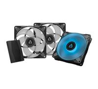Lot de 3 Ventilateurs de boitier Arctic P14 PST RGB - 14cm (Noir)