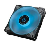 ARCTIC P14 PWM PST RGB - Ventilateur de boîtier PWM de 140 mm optimisé pour la pression statique, ventilateur semi passif : 200-1900 tr/min, 12V LED RGB 4 broches, Ventilateur individuel - Noir