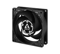 ARCTIC P8 PWM PST CO Ventilateur 80mm Noir - 80x80x25mm, 200-3000 RPM, 40.3 m³/h, 0.3 Sone, Palier FDB, Connecteur 4-Pin PWM, 12V