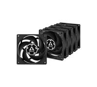 ARCTIC P8 PWM PST Ventilateur 80mm, 200-3000 RPM, 0.3 Sone, 40.3 m³/h, 1.9 mmH2O, FDB, Connecteur 4-Pin, 12V, Noir