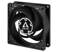 ARCTIC P8 Silent - Ventilateur PC, 80 mm Ventilateur extra-silencieux optimisé pour la pression statique, Moteur de ventilateur quasi-inaudible, Ventilateur de boîtier, PC, 1600 rpm - Noir