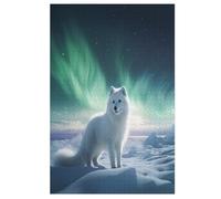 Arctic Renard Puzzles Adulte - Puzzle en Bois 1000 Pièces - Challenge - Adultes Et EnfFourmis Dès 12 Ans 78×53cm