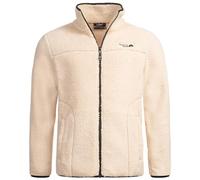 Arctic Seven AS-335 Veste polaire pour homme (S-3XL) - Légère, moelleuse, respirante, col haut, veste mi-saison chaude pour homme, beige, XL