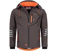 Arctic Seven Veste softshell pour homme - Modèle AS301 - Gris - XXL