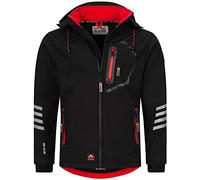 Arctic Seven Veste softshell pour homme - Modèle AS301 - Noir - M