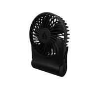ARCTIC Summair 2Go Ventilateur portable Noir 9.1cm, Batterie 5000mAh Li-Ion, Autonomie 77h, 3 vitesses, Recharge USB, 100x140x33mm, 230g