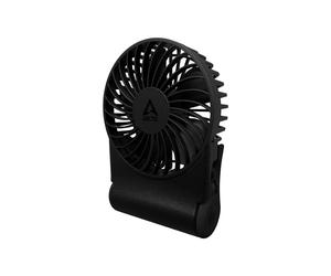 ARCTIC Summair 2Go Ventilateur portable Noir 9.1cm, Batterie 5000mAh Li-Ion, Autonomie 77h, 3 vitesses, Recharge USB, 100x140x33mm, 230g