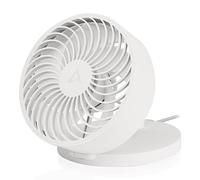 ARCTIC Summair - Ventilateur de Table USB Pliable, Connexion USB-A, Câble de Connexion 120 mm, Réglable en continu 600-2800 RPM - Blanc