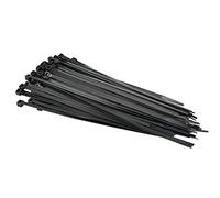 Arctic TIES200 1 x Hayes Lot de 100 Serre-câbles Longueur 203 mm Largeur 2,5 mm, Noir, 200mm x 2.5mm