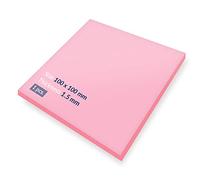 ARCTIC TP-1 (APT2012): Basic Thermal Pad, 100 x 100 x 1,5 mm (4 Pièces) - Pad thermique, Excellente conduction thermique, Idéal pour remplir les gaps, Installation facile, Utilisation sûre - Rose