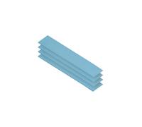 ARCTIC TP-3 : Ensemble de 4 Pads Thermiques Bleus 120x20x0.5mm pour Dissipateurs Thermiques - Référence ACTPD00055A