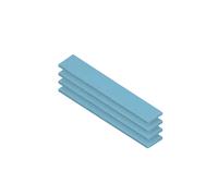 ARCTIC TP-3 - Pad thermique bleu 120x20x0.5mm - Set de 4 unités - Dimensions packaging: 95x140mm - Ref: ACTPD00057A