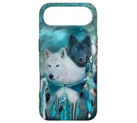 Arctic Tribal Wolf Dream Catcher Coque pour téléphone Coque pour iPhone Air