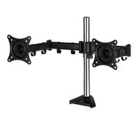 ARCTIC Z2 Pro (Gen 3) - Bras de Moniteur, Support pour 2 Écrans VESA 75/100, Powered 4-Port SuperSpeed USB Hub avec Micro USB Power