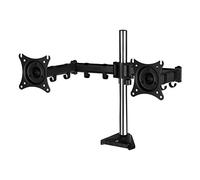 ARCTIC Z2 Pro (Gen 3) - Double Bras pour écran Ultra-Larges jusqu'à 34″/35″, jusqu'à 15 kg/33 Ibs par Bras, Bras écran PC, inclinable, pivotant, VESA 75x75/100x100, Concentrateur USB à 4 Ports - Noir