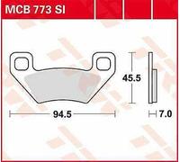 Jeu de plaquettes de frein TRW MCB773SI