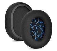 Arctis 3/5 / 7/9 Remplacement Tissu Coussinets d'oreille Compatible avec SteelSeries Arctis 3 / Arctis 5 / Arctis 7 Arctis 9 / arctis 1 / Arctis Pro Lossless Casque de Jeu sans Fil (Noir_Bleu)