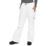 ARCTIX Lumi Pull Over Fleece Lined Cargo Snow Pants Pantalon de Neige Femme, Blanc, Small (4-6) Short