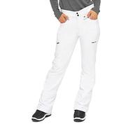 ARCTIX Premium Insulated Snow Pants Pantalon de Neige Femme, Blanc, Small (4-6) Short