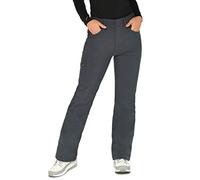 ARCTIX Sarah Fleece-Lined Softshell Pants Pantalon de Neige Femme, Acier, Small (4-6) Short