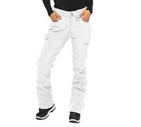 ARCTIX Sarah Fleece-Lined Softshell Pants Pantalon de Neige Femme, Blanc, Large (12-14) Regular