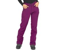 ARCTIX Sarah Fleece-Lined Softshell Pants Pantalon de Neige Femme, Prune, Small (4-6) Regular