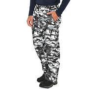 ARCTIX Snow Sports Cargo Pants Pantalon de Neige Homme, A6 Camo Noir, 4X-Large (52-54W 36L)